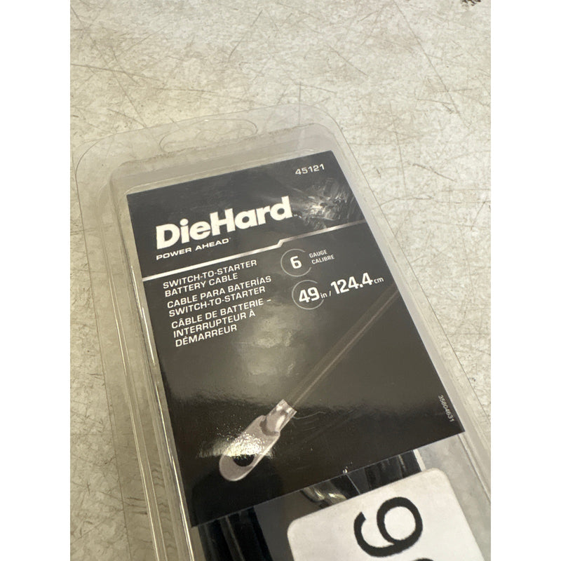 DieHard Battery Cable Switch to Starter, 49" Long, 6 Gauge Positive or Negative