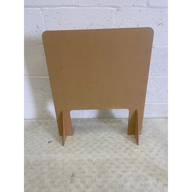 Plexiglass Protective Shield 26" x 22" x 1/4" Thick w 8" Stand Base