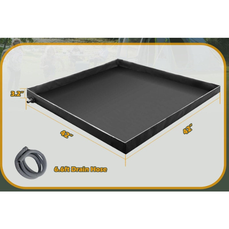 Royxen Camping Shower Tent Base Works w Camping Shower Tent Avoid Contact w Dirt