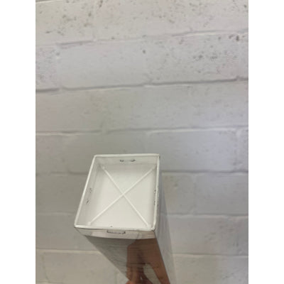 ChrisDowa Cordless Blackout Roller Shades for Windows 47" W x 72" H, White