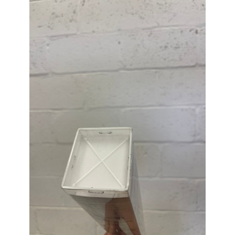 ChrisDowa Cordless Blackout Roller Shades for Windows 47" W x 72" H, White