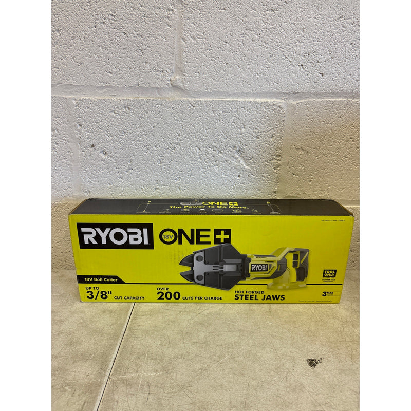RYOBI ONE+ 18V Cordless Bolt Cutters, Hot Forged Steel Jaws - TOOL ONLY - P592