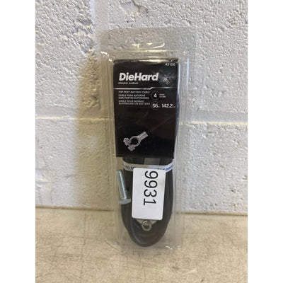 DieHard Battery Cable Top Post, 56" Long, 4 Gauge, Positive / Negative Terminals