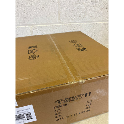 Boho Wood Beaded Ceiling Fan with Light and Remote, 19" Caged Ceiling Fan White