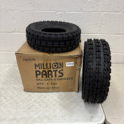 Set-of-2 19x7-8 ATV UTV Sport Tires All Terrain Tubeless Tire Front Left & Right