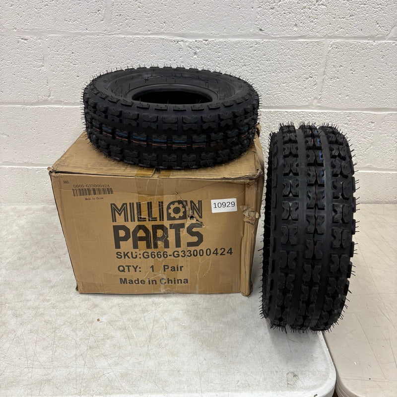 Set-of-2 19x7-8 ATV UTV Sport Tires All Terrain Tubeless Tire Front Left & Right