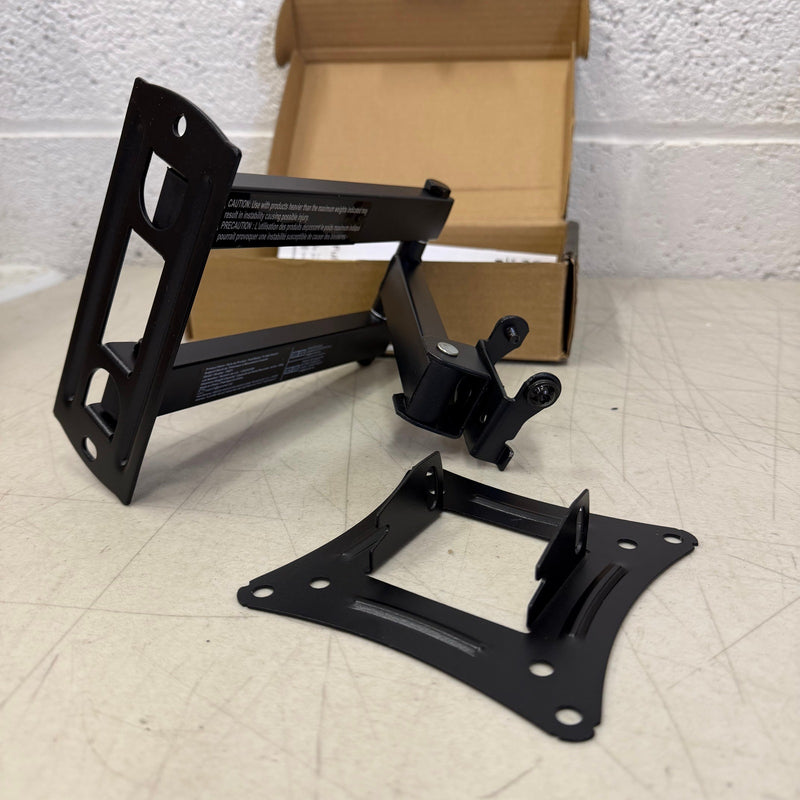Full Motion TV Wall Mount For 13" To 42" TVs; Tilt, Swivel & Extend - Black