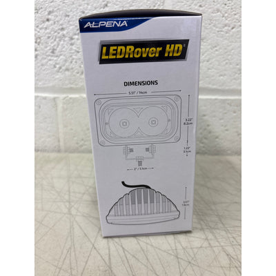 Alpena LEDRover HD Auxiliary Light High Intensity Spot Beam LED Utility Off-Road