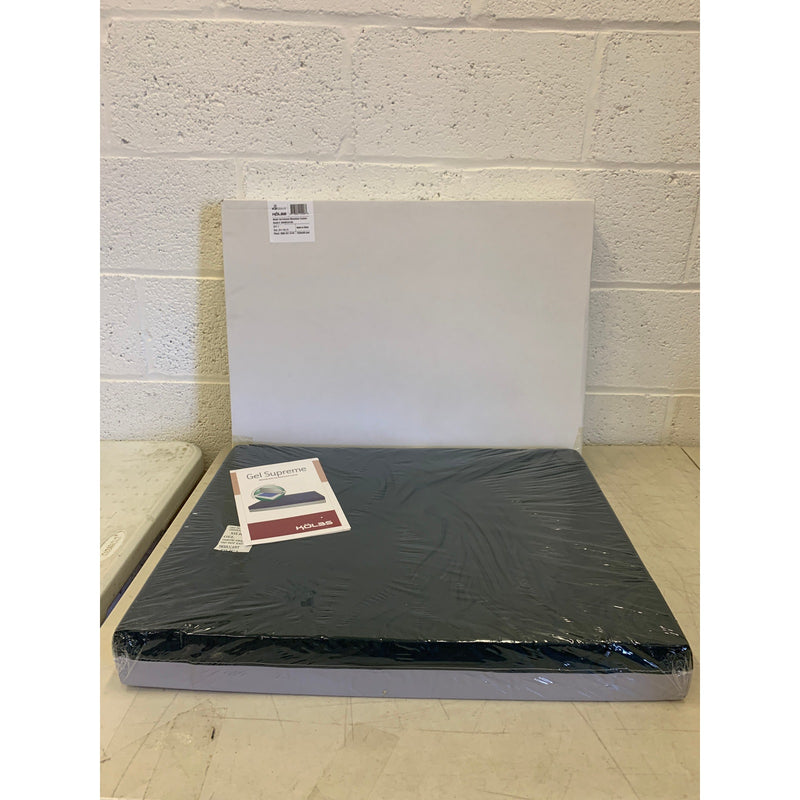 Kolbs Gel Extreme Wheelchair Seat Cushion 24"x18"x3 Back Support Pressure Relief