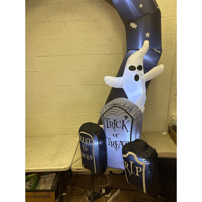 10' Halloween Inflatable Archway Outdoor Decorations, Halloween Arch Blow Up