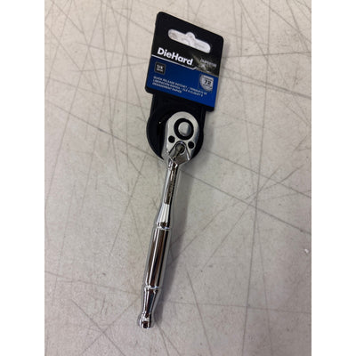 DieHard 1/4" Drive Quick Release Ratchet 72 Tooth 5" Length Hand Tool - DHP55132