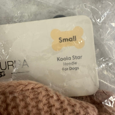 Koolaburra UGG Pet Koola Star Hoodie Dog / Cat Jacket 12-13" Collar, Pink Small