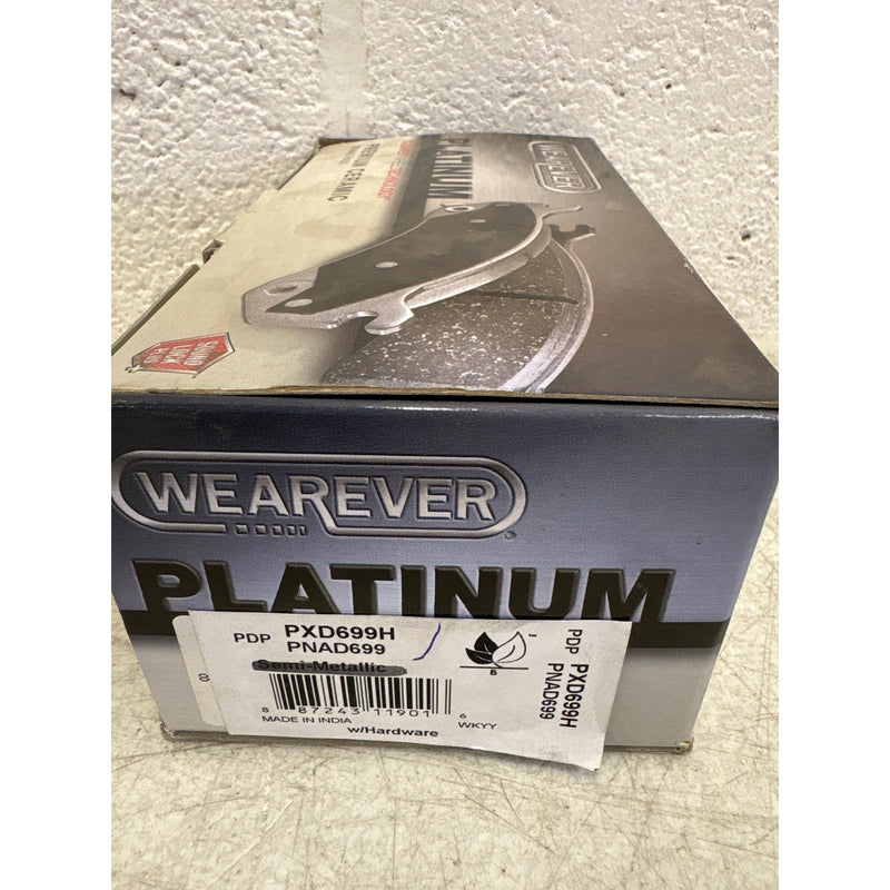 Carquest Professional Platinum Brake Pads, Hardware Ceramic Quiet Front, PXD699H