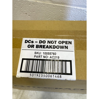 4-Pack AutoCraft 15" Wheel Cover: 7-Spoke, Matt Black, High Impact Plastic AC219