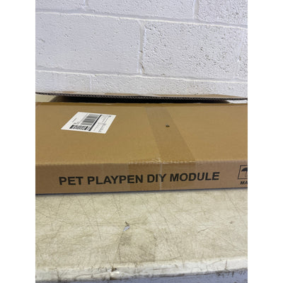 Sttoraboks Dog Playpen Extension Kit 3 Panels: 2 Panels + 1 Top Plate Acrylic