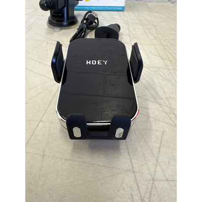 X10 Smart Sensor Wireless Car Charger Black 15W Phone Mount