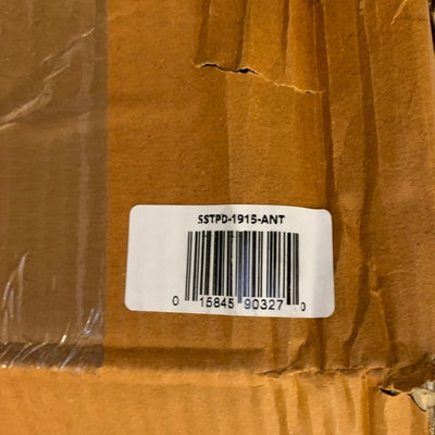 HEAVYDUTY METAL SERVING/OTTOMAN TRAY WITH HANDLES 19" x 15"