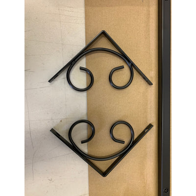 Metal Plant Stand, Indoor / Outdoor Plant Holder, Display Bench, 8.5"x35"x8"