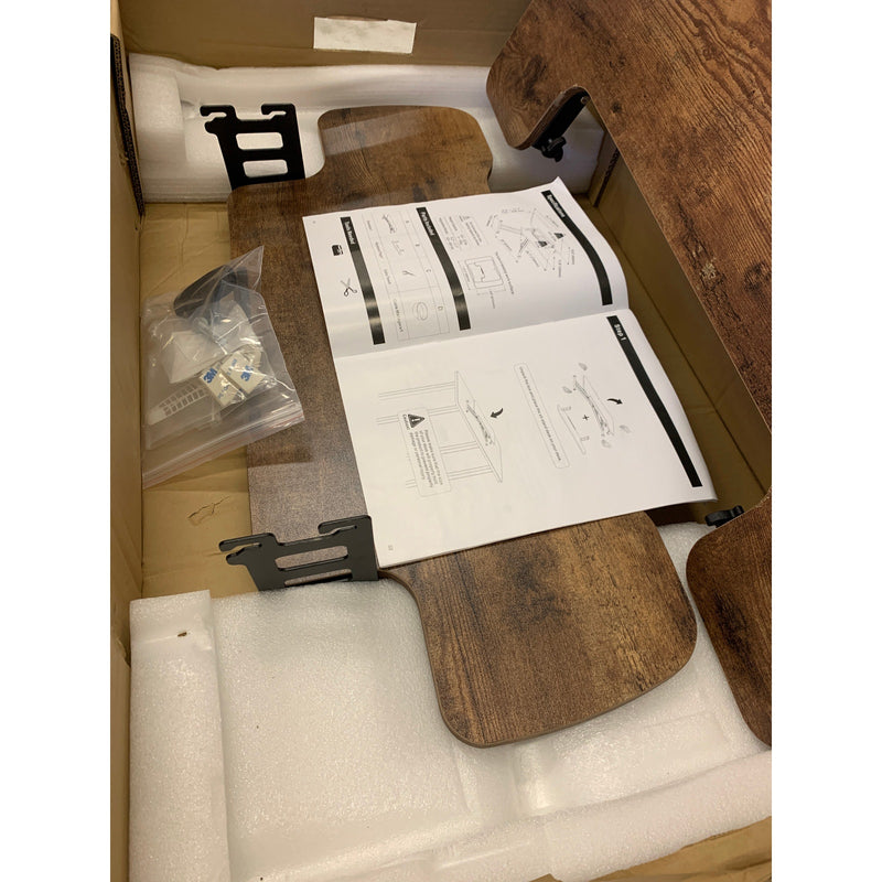 Flexispot Standing Desk 31" RUSTIC COLOR Office Desk Keyboard Tray SEE DETAILS