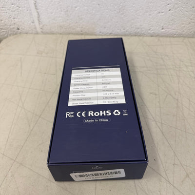 Ultrasonic Electric Dental Scaler: Rechargeable Teeth Cleaning Plaque Remover