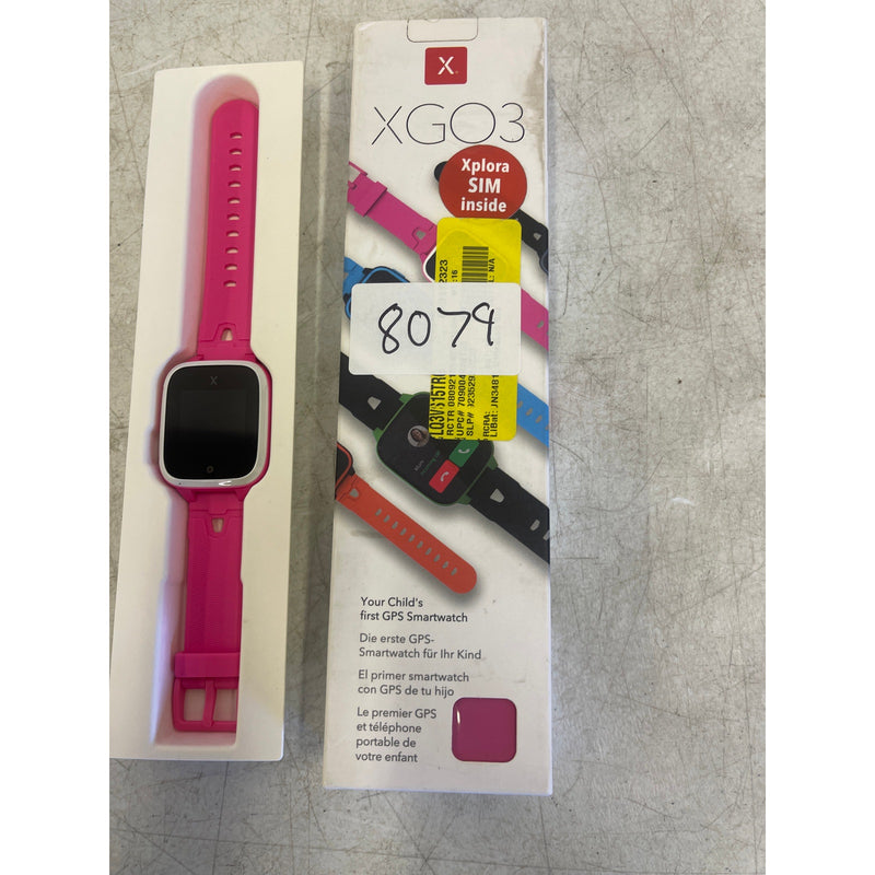 Xplora XGO3 Kids Smart Watch Cell Phone GPS Tracker - PINK, Bundle