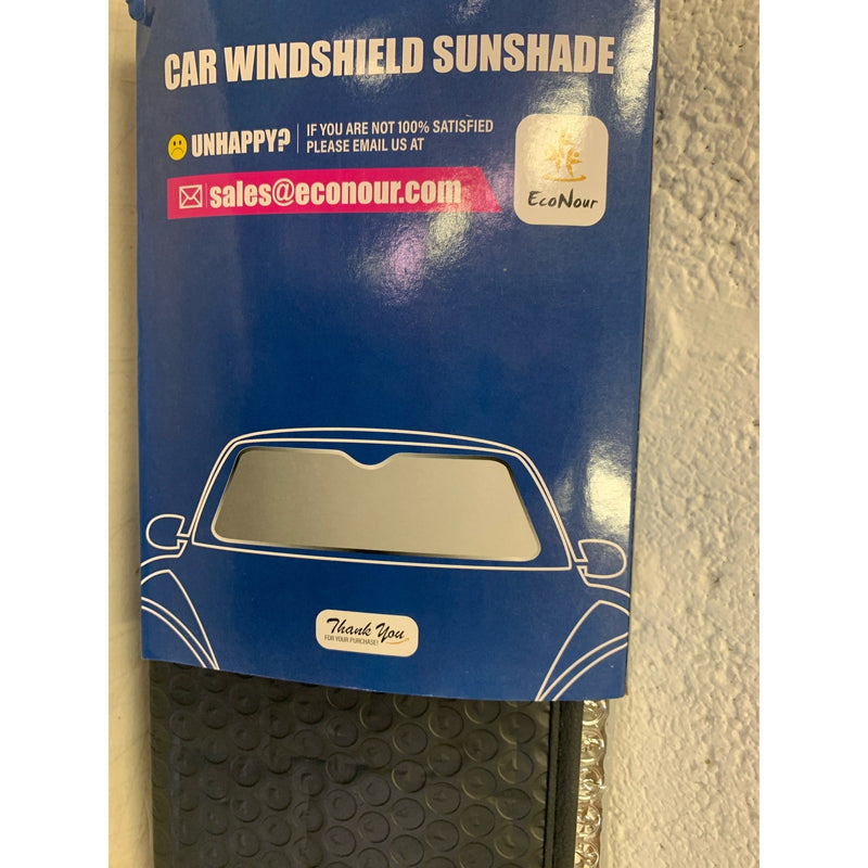 EcoNour Accordion Car Windshield Sun Shade | Car Sun Visor to Protect Harmful Uv