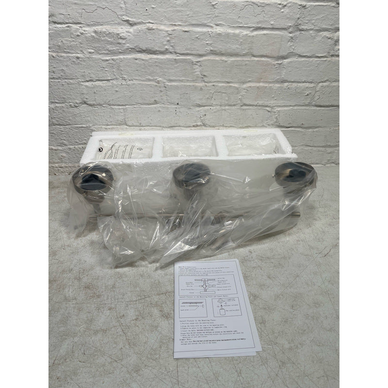 Yaohong 3 Light Wall Sconce Spotlight Semi Flush Mount Ceiling Light w 3 Bulbs