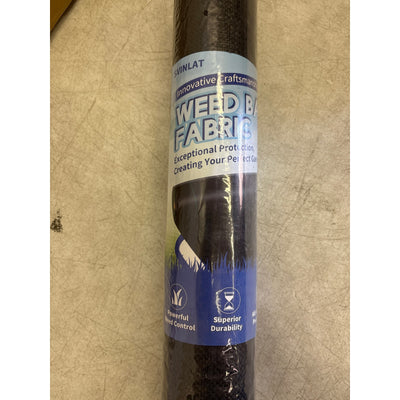 3ftx100ft Landscape Fabric SVINLAT Weed Barrier Fabric, Heavy Duty Woven - Black
