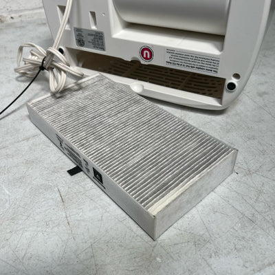 Honeywell Air Purifier 100 sq ft, Dual Action Air Filter, Tabletop, White