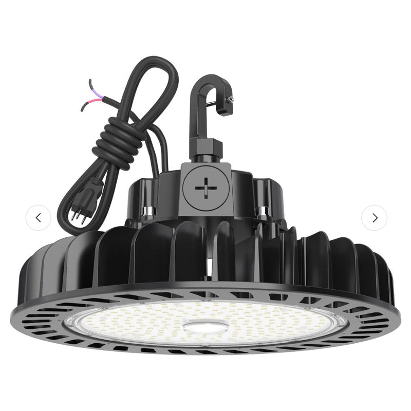 4-PACK Hyperlite LED High Bay Light - Black Hero Series, 21750lumens AC 120-277V