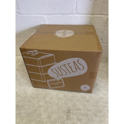 SUSTEAS Food Steamer 17QT Vegetable Steamer 3 Tier Stackable Trays Auto Shut-Off