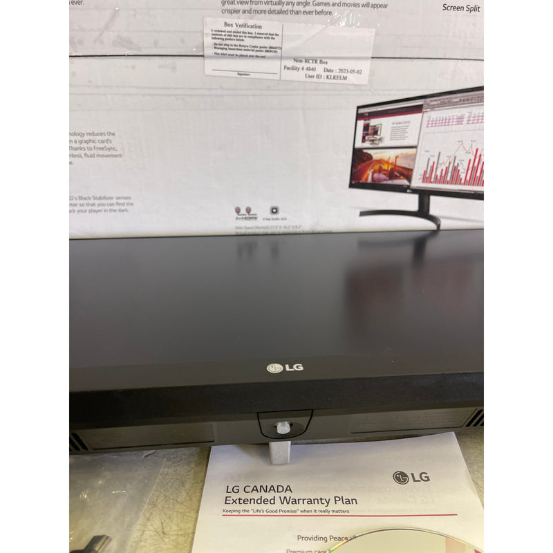 LG 29" Monitor Class 21:9 UltraWide Full HD IPS LED  with AMD FreeSync - Black