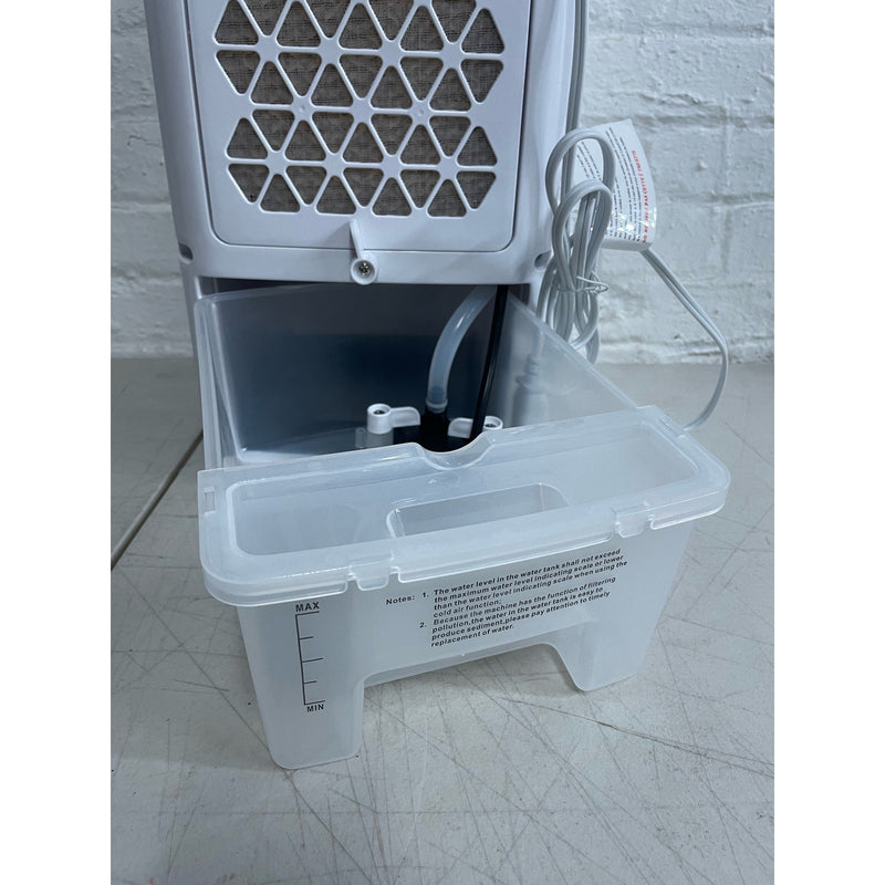 Costway 4-in-1 Evaporative Air Cooler w/ Fan, Humidifier Remote Control Ice Pack