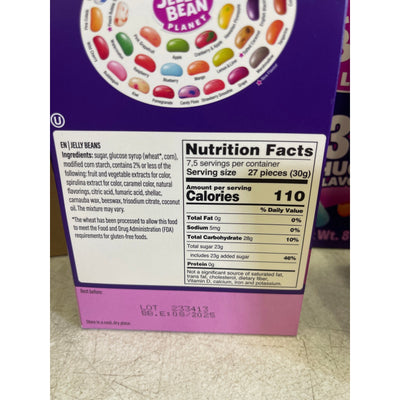 12 PACKS per Case The Jelly Bean Planet 36 Huge Flavors Box, Gourmet Jelly Beans