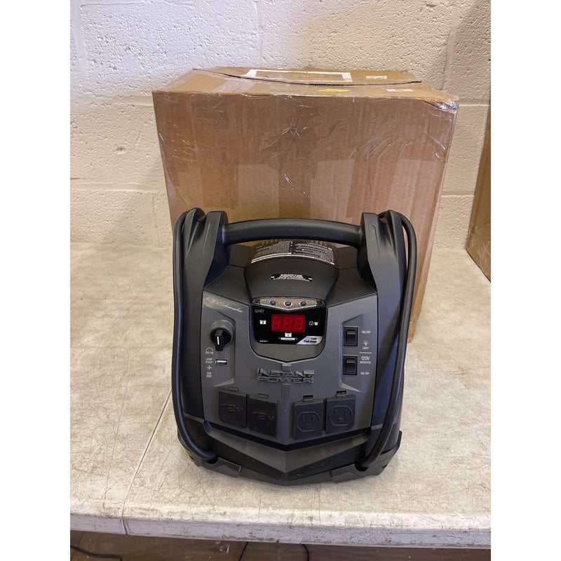 Schumacher SJ1427 6-in-1 Portable Power Station, 1500A Jump Starter, 150-PSI