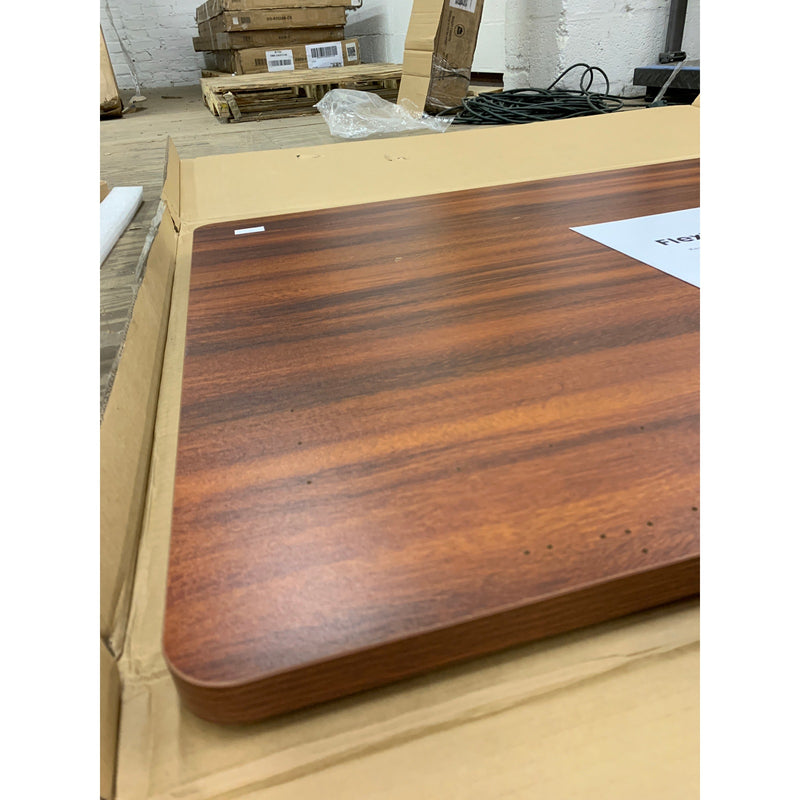 FLEXISPOT Desk Top ONLY No Frame Brown 48"x30" Rectangular Rounded SEE DETAILS
