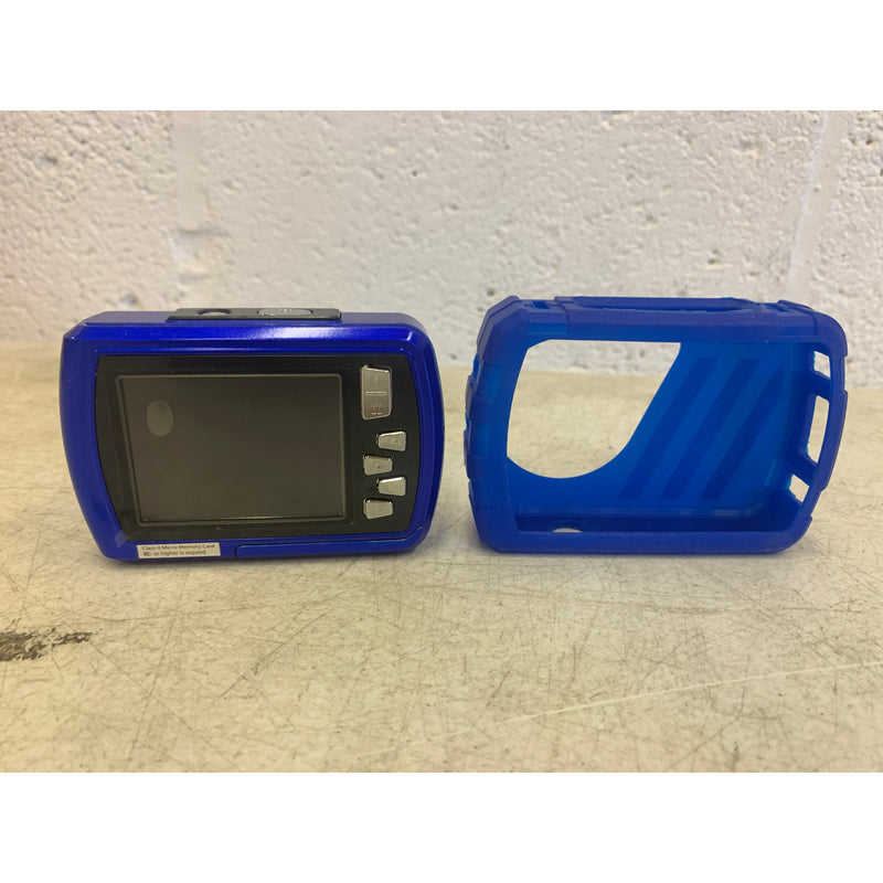 Polaroid 16MP Waterproof Camera Shock Proof, DARK BLUE - Camera and Case ONLY