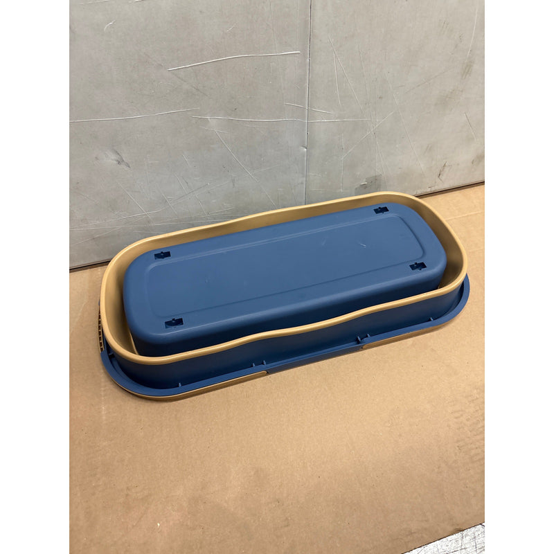 MircleMop Collapsible Mop Bucket, Blue and Tan JUST THE BUCKET 22x10x8"