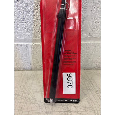 Milton Industries Service Gage Dual Head 10-160PSI Non Slip Poly Coating - Black