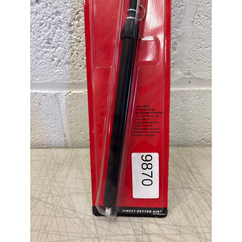 Milton Industries Service Gage Dual Head 10-160PSI Non Slip Poly Coating - Black