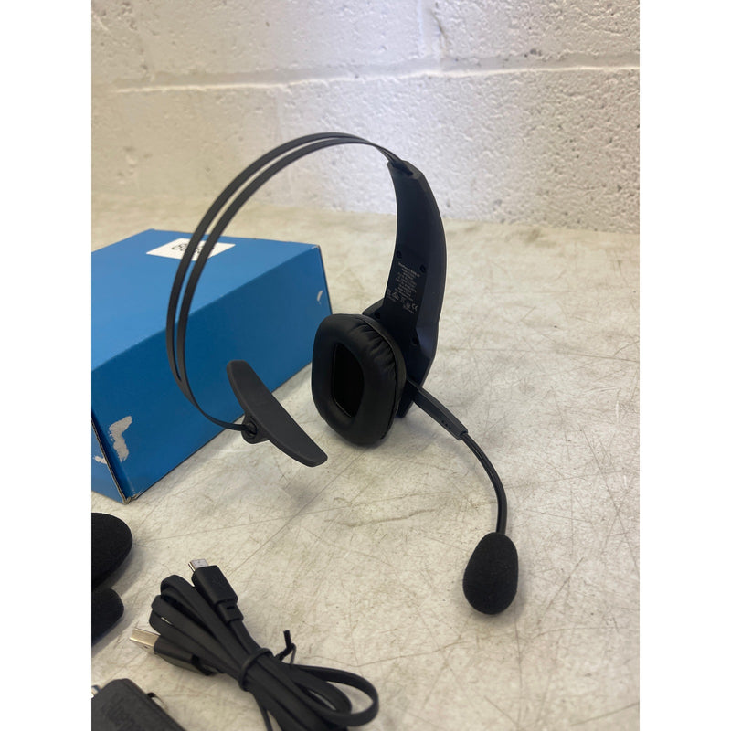 BlueParrott Wireless Bluetooth Mono Headset 96% Noise Cancellation Black B350-XT