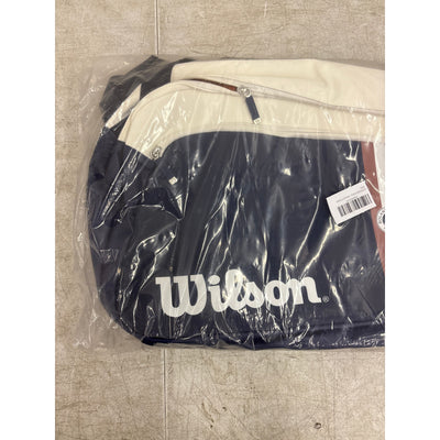 Wilson Roland Garros Super Tour 9 Racket Capacity Bag - Navy Blue / White