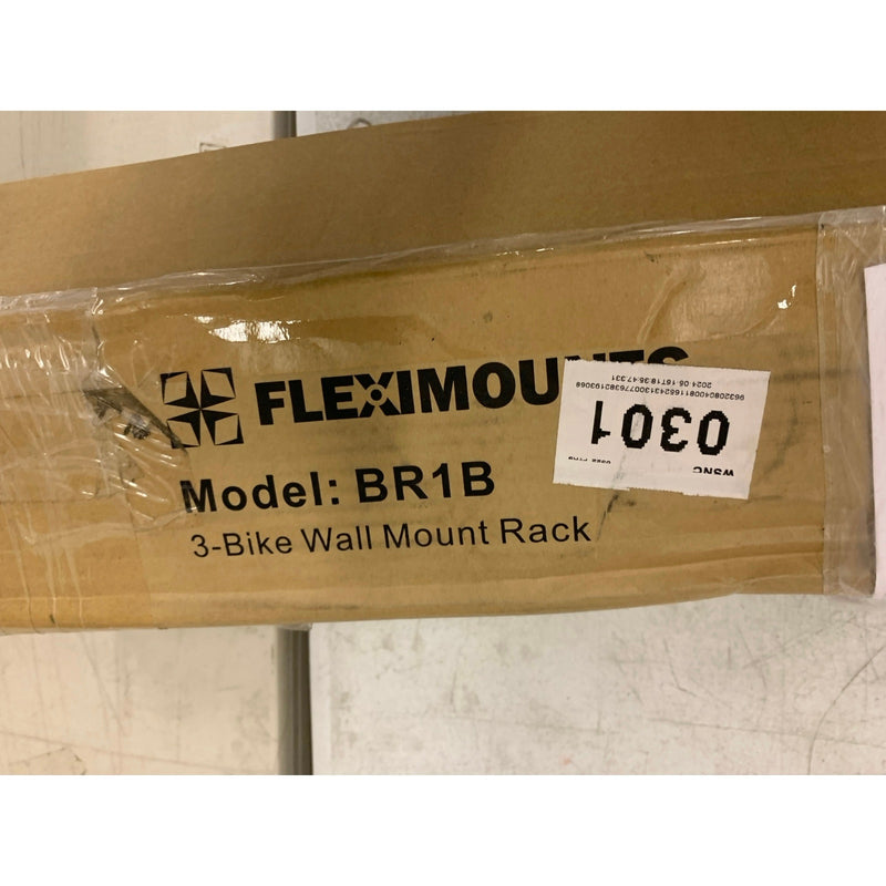 FLEXIMOUNTS 3-Bike Storage Rack for Garage, Heavy-Duty Wall Mount Hanger BR1B