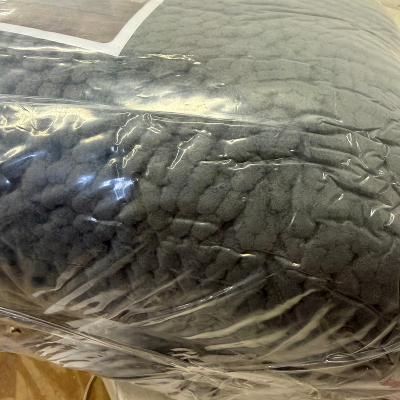 96" x 48" Large Absorbent Soft Chenille Doormat, Quick Dry, Washable Rug - Gray