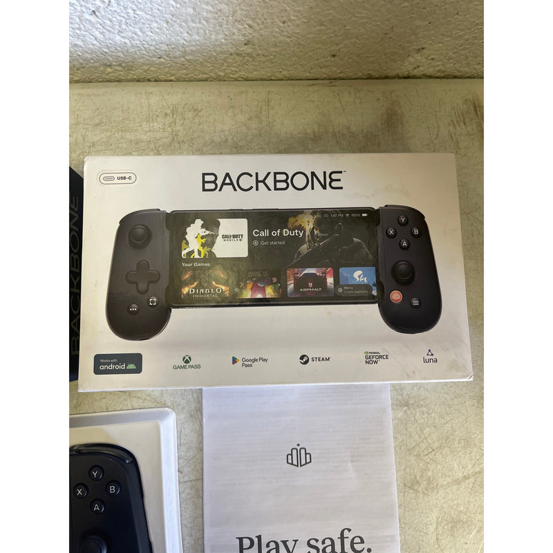 Backbone One USB-C Mobile Gaming Controller for Android Generation 1, Black