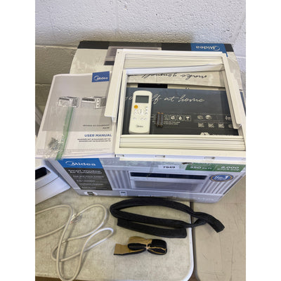 Midea Smart 8,000 BTU Window Air Conditioner, 350 Sq Ft, Missing Accessories