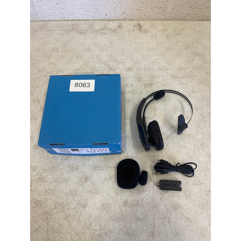 BlueParrott Wireless Bluetooth Mono Headset 96% Noise Cancellation Black B350-XT