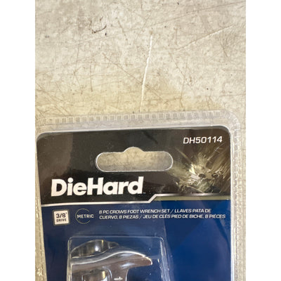 DieHard 8-Piece Metric Crowsfoot Wrench Set for Tight Spaces, Hand Tools DH50114