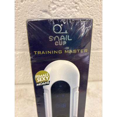 Snail Cup Masturbation Cup Fingerprint Touch 12 Vibration Voice Function OralSex