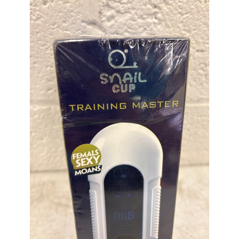 Snail Cup Masturbation Cup Fingerprint Touch 12 Vibration Voice Function OralSex